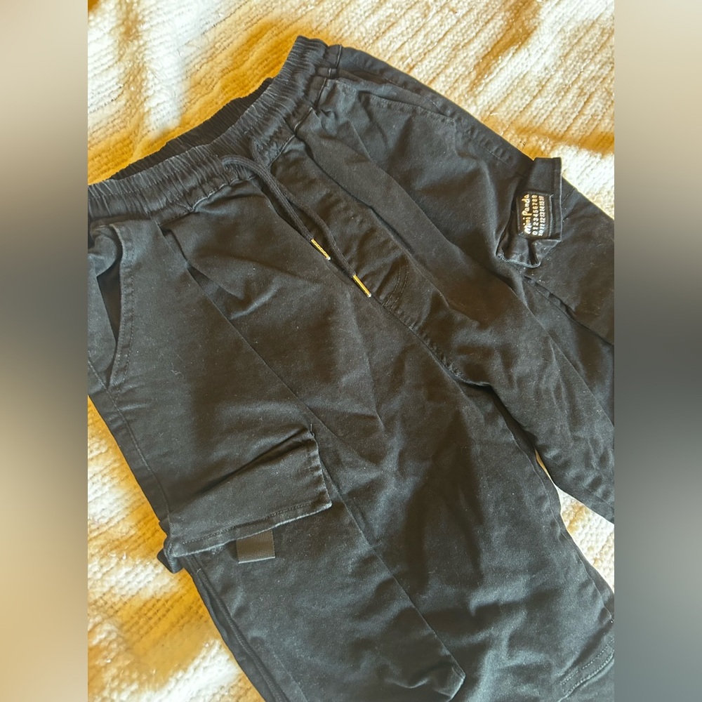 Cargo Pants Bundle Black & Tan Boys size 14 - Picture 8 of 11
